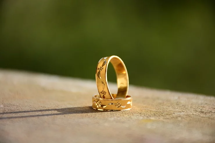 bague en or